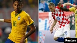 ក្រុម​ប្រកួត​ថ្ងៃ​ទី​១២ មិថុនា៖ ក្រូអាស៊ី ទល់​នឹង ប្រេស៊ីល