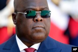 Rais wa DRC Felix Tshisekedi