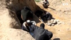 قبرستان های کندز٬ پناه گاه معتادین مواد مخدر