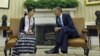 Au San Su Chi AQSh Kongressidan oltin medal oldi, prezident Obama bilan uchrashdi