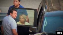 Leyla Yunus həbs edilərkən 