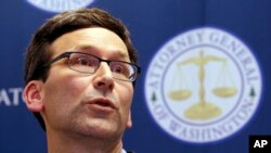 Bob Ferguson, Attorney general de l'Etat de Washington, Seattle, le 9 février 2017. 