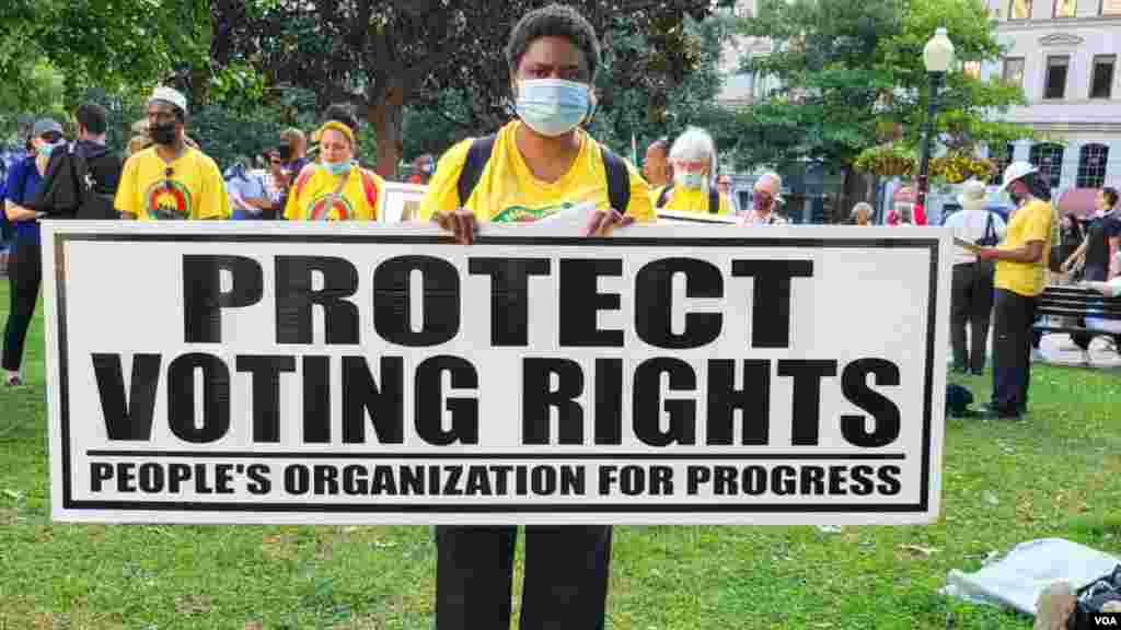 “መምረጥ መብት ነው” ሰላማዊ የተቃውሞ ትዕይንት በዋሽንግተን 