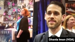 Aktor film "Rampage," Jason Liles di ajang Comic Con International 2018 (Dok: VOA)