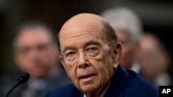 Le secrétaire américain au Commerce, Wilbur Ross à Washington, 18 janvier 2017. (AP Photo/Manuel Balce Ceneta)