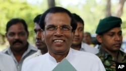 Menteri Kesehatan Sri Lanka, Maithripala Sirisena (Foto: dok).