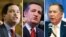 (Soldan sağa) Cumhuriyetçi Partili aday adayları, Florida Senatörü Marco Rubio, Texas Senatörü Ted Cruz ve Ohio Valisi John Kasich
