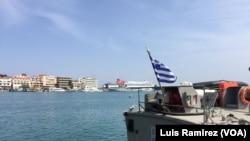 Tashar jiragen ruwa ta Mytilini: Daga yau Litinin kasar Girka zata fara tasa keyar 'yan gudun hijira zuwa Turkiya