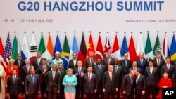 یازدهمین نشست جی-۲۰ در شهر هانگ ژوی چین برگزار شد