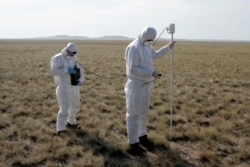 구 소련이 1945년부터 1989년까지 총 456회의 핵실험을 실행한 카자흐스탄의 세미팔라틴스크 핵실험장.