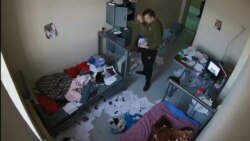 პატიმარი სააკაშვილი რუსთავის ციხეში, გლდანში ეტაპირებამდე