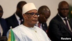 Le président malien Ibrahim Boubacar Keita, lors du sommet des chefs d'État de l'UEMOA, à Abidjan, en Côte d'Ivoire, le 12 juillet 2019. REUTERS / Luc Gnago