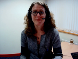 Anouk Rigterink a former fellow at the International Crisis Group, says violence in Zimbabwe’s gold mining sector is crippling investment in the sector. (Columbus Mavhunga/VOA/SKYPE)