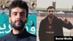 Rza Səlimi və Səməd Heydəri (Mənbə: Demokratlar Telegram kanalı)