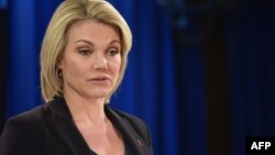 헤더 노어트 미국 국무부 대변인.