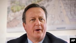 Perdana Menteri Inggris David Cameron.
