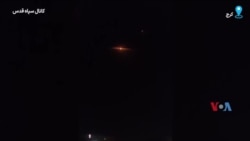 ثبت تصاویر موشک‌های سپاه که به اسرائیل شلیک شده‌اند در آسمان استان البرز
