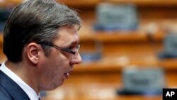 Predsednik Vlade Srbije Aleksandar Vučić