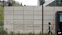 This Friday, April 27, 2018 photo shows the headquarters of the Bill and Melinda Gates Foundation in Seattle, Washington, USA. (AP Photo/Ted S. Warren)