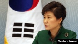박근혜 한국 대통령 (자료사진)