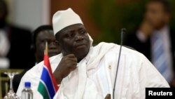 រូបឯកសារ៖ ប្រធានាធិបតី​ហ្គំប៊ី លោក Yahya Jammeh ចូល​រួម​ក្នុង​ជំនួប​កំពូល​អាហ្វ្រិក​និងទ្វីប​អាមេរិក​ខាង​ត្បូង កាល​ពី​ឆ្នាំ​២០០៩។