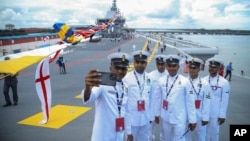 印度海军2月3日星期六在国防部长拉杰纳特·辛格(Rajnath Singh)的见证下，正式启用了“桑哈亚克号”(INS Sandhayak)测量船。辛格表示，这艘新船将进一步加强印度在印太地区的超级大国角色，并强调海军在应对面临多种挑战的遥远海域中必须加强维护海上安全的作用。 