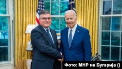 Претседателот Бајден го поздрави новиот амбасадор во Вашингтон на 27 јуни годинава