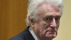 Radovan Karadžić u sudnici prilikom izricanja pravosnažne presude
