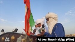 La fusion des mouvements qui composent la CMA a été signée le 8 février 2023 au stade Mano Dayak de Kidal par Bilal AG Acherif secrétaire général MNLA.