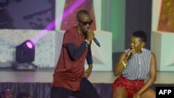 "Je ne peux pas exprimer mes sentiments. C'est comme si je rêvais", a déclaré Eddy Kenzo, dont la musique mêle dancehall et afrobeat.