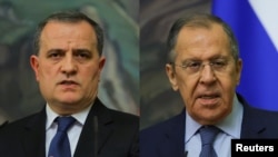 Ceyhun Bayramov və Sergey Lavrov