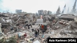 Kahramanmaraş, Türkiyə. Zəlzələnin fəsadları (10 fevral, 2023)