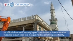 VOA60 World - Pakistan: The death toll from a suicide bombing in Peshawar rose to at least 100