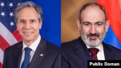 Antoni Blinken və Nikol Paşinyan
