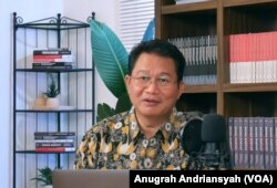 Direktur Eksekutif Saiful Mujani Research and Consulting (SMRC), Sirojudin Abbas. Kamis 7 April 2022.