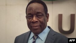 FILE - Head of the African Union (AU) Mission in Somalia Francisco Madeira poses for a photo as he speaks to AFP at AU headquaters in Addis Ababa, Ethiopia, Jan. 26, 2018. 