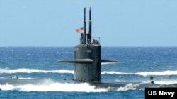 미 해군 원자력 추진 잠수함 '키웨스트' (SSN-722).
