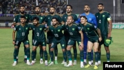 د پاکستان د فوټبال ملي لوبډله (د ارشیف عکس) 