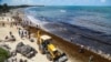 Oil Cleanup on Brazilian Beaches Makes Volunteers Sick 