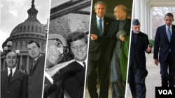 سفر های رهبران افغان به واشنگتن از ۱۹۵۸ تا ۲۰۱۳ میلادی