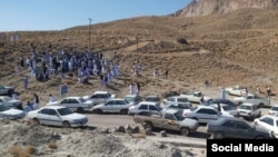 اعتراضات سراسری ایران، معدن طلای تفتان