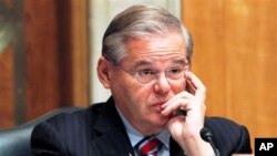 FILE - Senator Robert Menendez 