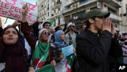 Manifestation d'étudiants à Alger le 29 octobre 2019.