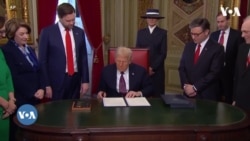 ትራምፕ በመጀመሪያዋ የሥልጣን ቀናቸው ቁጥራቸው የበዙ ፕሬዝደንታዊ ትዕዛዞችን ፈረሙ