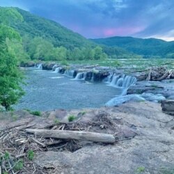 Sandstone Falls, West Virginia.