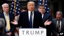 Donald Trump, candidat du parti républicain. (AP Photo/Alex Brandon)