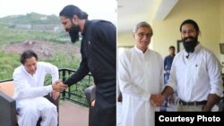 عمران خان اور جہانگیر ترین کے ہمراہ