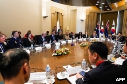 1일 멜버른에서 한-호주 외교 및 국방장관 회담이 열렸다.