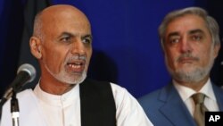 Prezident G'ani va Bosh vazir Abdulla, Kobul 