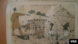 کارتون های روزنامه ملانصرالدین برانگیزننده عامه علیه استبداد